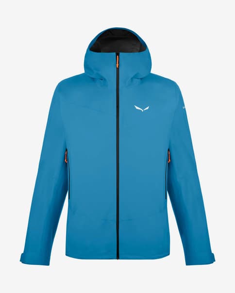 Chaqueta con capucha Salewa Puez GORE-TEX Paclite azul intenso