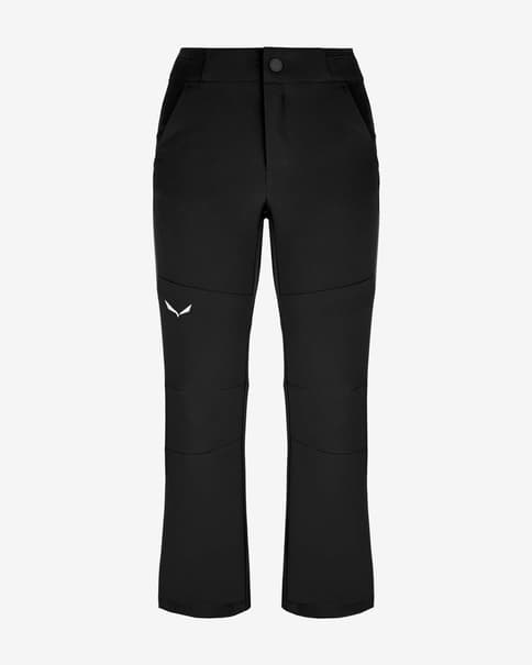 Pantalón largo Salewa Puez Durastrech negro infantil