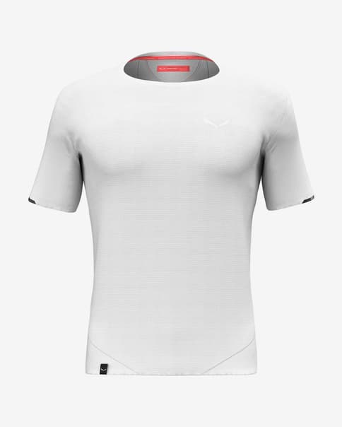 Camiseta Salewa Pedroc Dry Mesh manga corta blanco