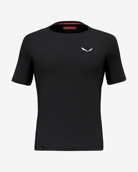 Camiseta Salewa Pedroc Dry Mesh manga corta negro