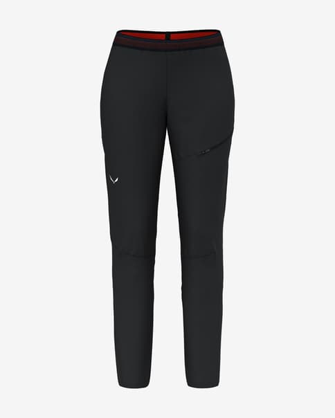Pantalón largo Salewa Pedroc 2 Durastretch Light negro mujer