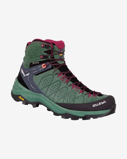 Botas Salewa Alp Trainer 2 Mid GORE-TEX verde mujer