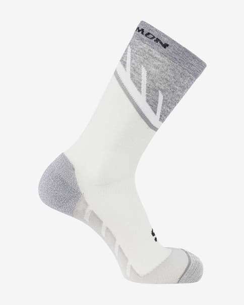 Calcetines Salomon Speedcross Crew blanco