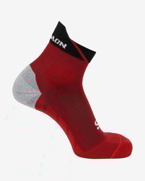 Calcetines Salomon Speedcross Ankle rojo