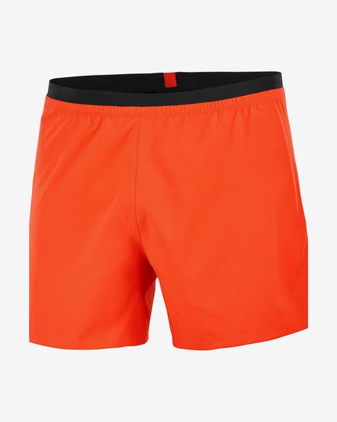 Pantalón corto Salomon Cross 5" naranja brillante