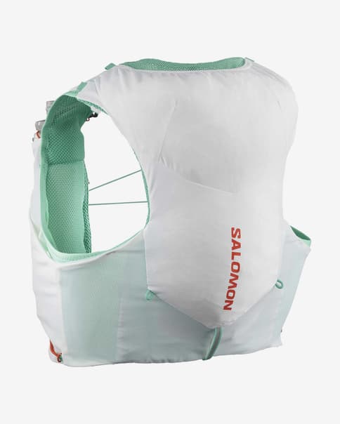 Chaleco hidratación Salomon ADV Skin 5 Set blanco rojo verde