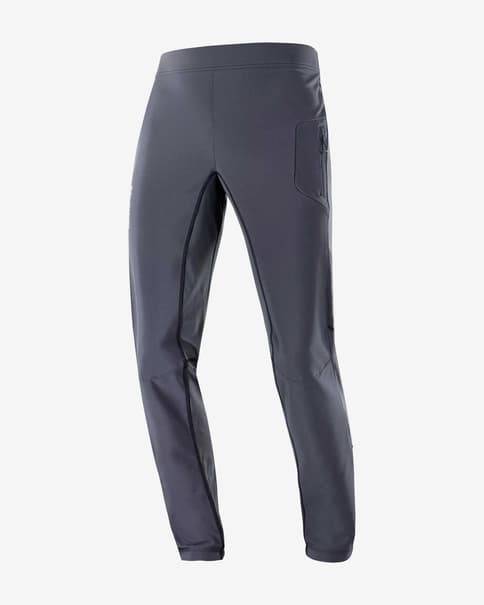 Pantalón largo Salomon RS Warm Softshell gris humo