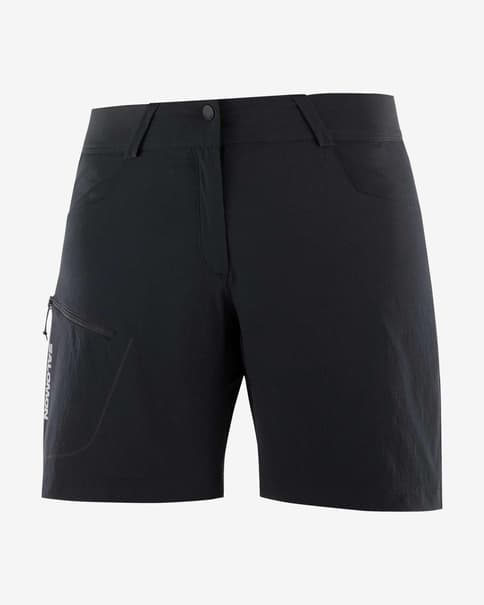 Pantalón corto Salomon Wayfarer negro intenso mujer