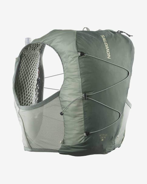 Chaleco hidratación Salomon Active Skin 8 verde laurel
