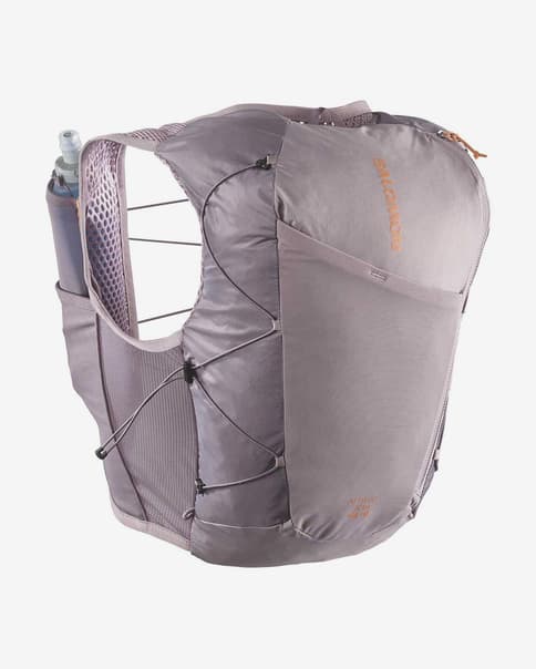 Chaleco hidratación Salomon Active Skin 12 grisáceo mujer