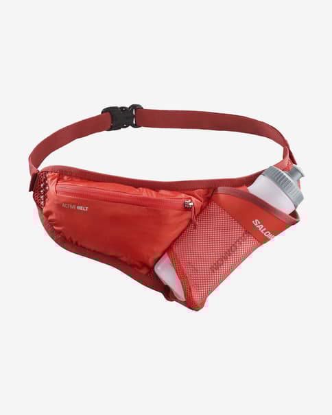 Cinturón de hidratación Salomon Active 3D rojo intenso