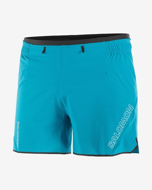 Pantalón corto Salomon Sense Aero 5" azul
