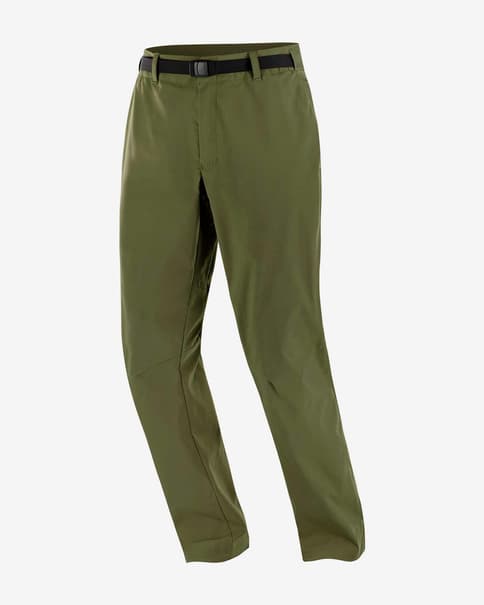 Salomon Outerpath Base olijfgroene lange broek