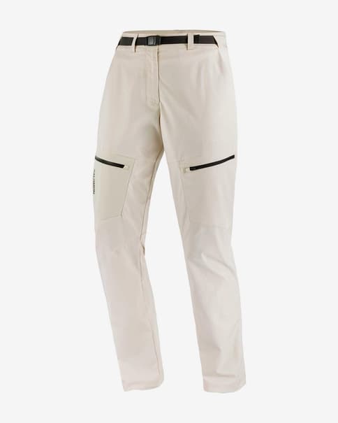Salomon Outerpath Utility vrouw lange broek wit beige