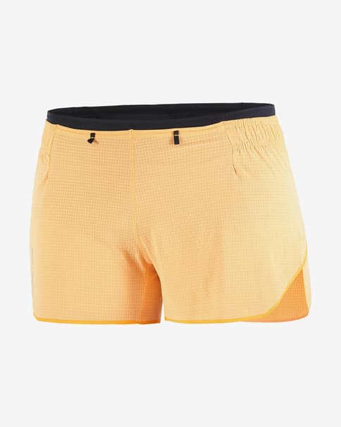 Pantalón corto Salomon Sense Aero 3" naranja mujer