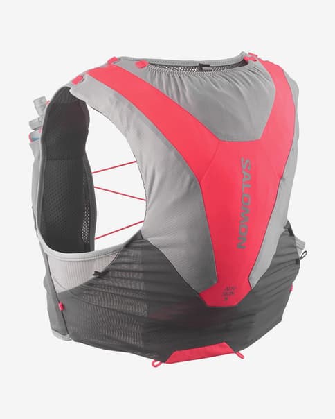 Chaleco hidratación Salomon ADV Skin 5 rosa gris
