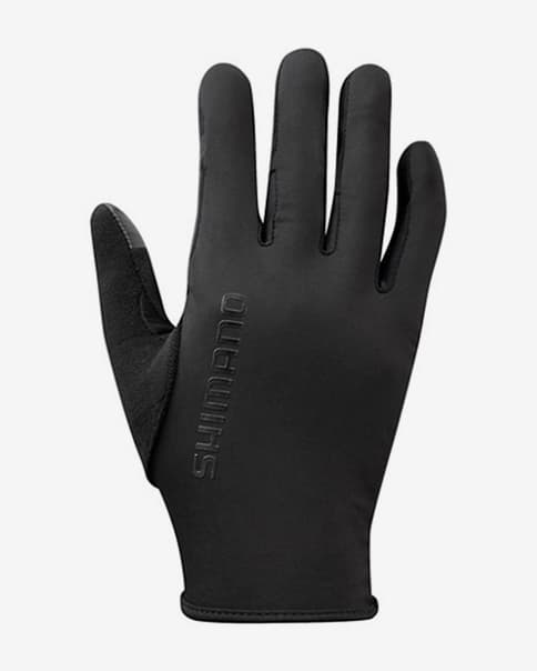 Guantes largos Shimano Windbreak Race negro puro