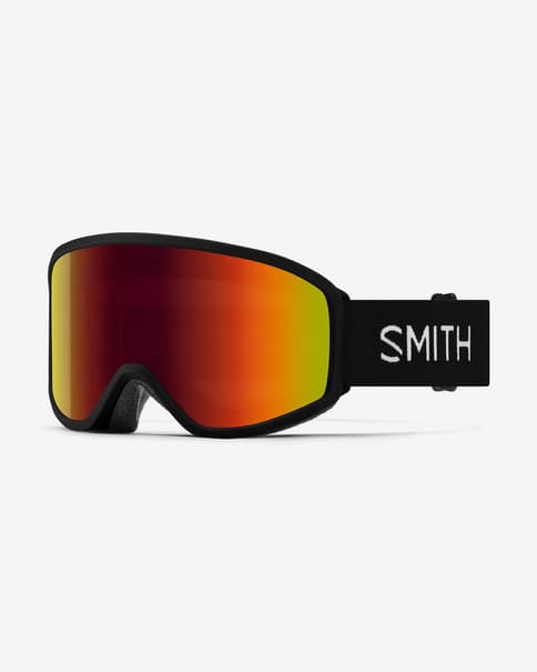 Máscara Smith Reason OTG negro con lente Red Sol-X Mirror