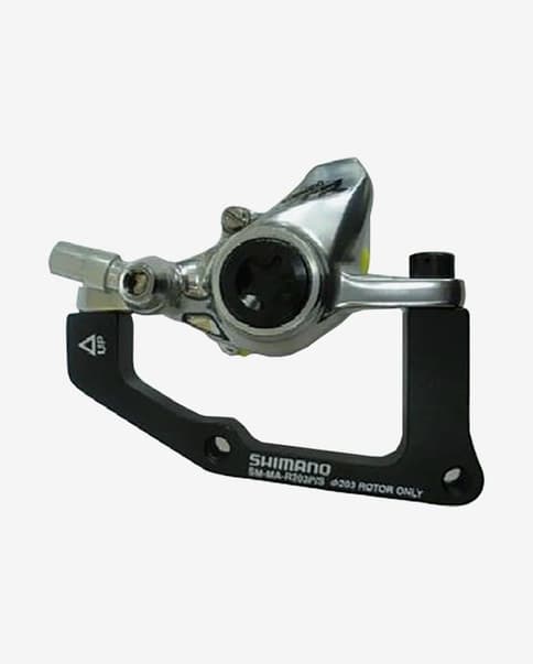 Adaptador pinza freno de disco Shimano M765/525 203mm trasera