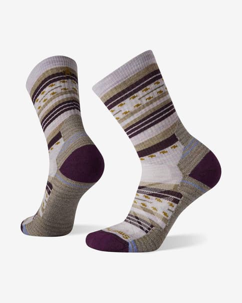 Smartwool Hike Light Margarita Damen Socken grün/grau/lila