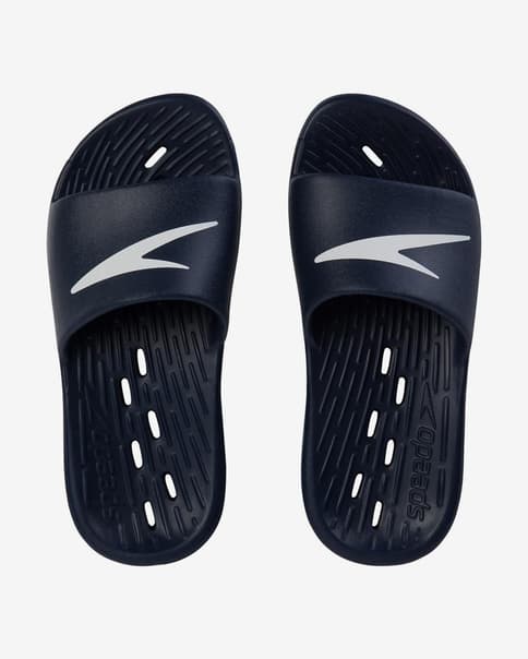 Chanclas Speedo Slide azul marino infantil