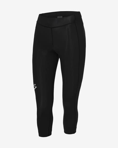 Culote pirata sin tirantes Spiuk Anatomic negro logo blanco mujer