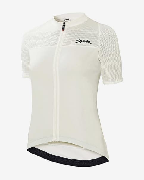 Maillot Spiuk Anatomic manga corta blanco mujer