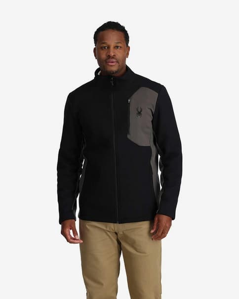 Forro polar Spyder Bandit Full Zip negro