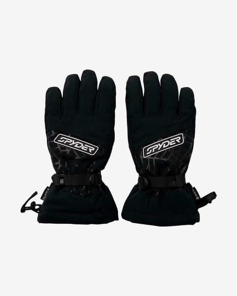 Guantes Spyder Overweb GORE-TEX negro blanco