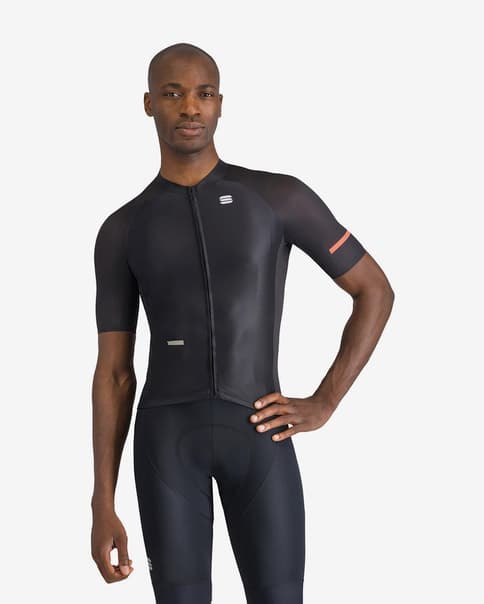Maillot Sportful Supernova manga corta negro