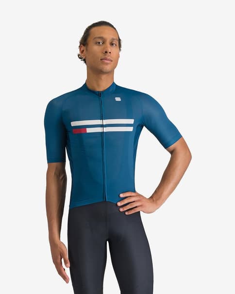 Maillot Sportful Joy manga corta azul atlántico