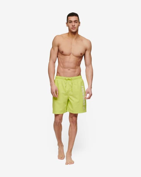 Bañador Superdry Code Applique 19 Inch verde