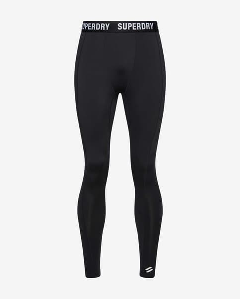 Malla larga Superdry Core Full negro blanco
