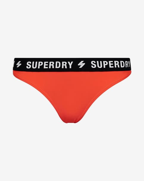 Braga bikini Superdry Code Elastic naranja mujer