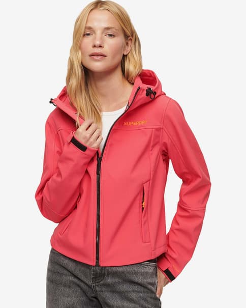 Chaqueta Superdry Code Trekker rosa naranja mujer