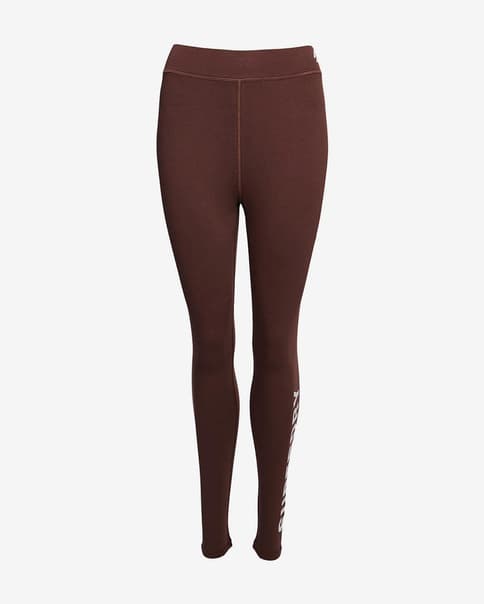 Malla larga Superdry Code Core High Waist granate mujer