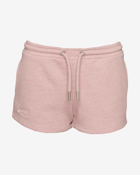 Pantalón corto Superdry Vintage Logo EMB rosa claro mujer