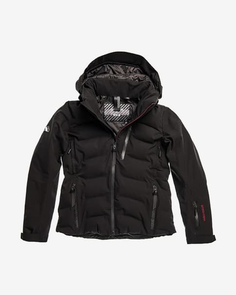 Chaqueta Superdry Snow Motion Pro Puffer negro mujer