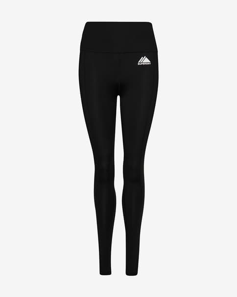 Malla larga Superdry Base Layer negro mujer