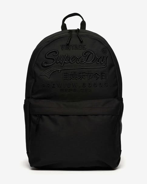 Mochila Superdry Heritage Montana 18L negro