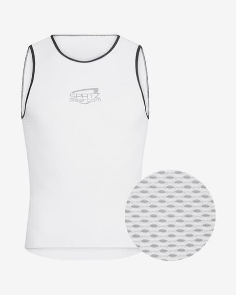 Camiseta interior Spatz Wear Coolr Summer sin mangas blanco