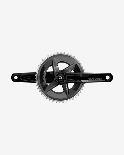 Bielas con potenciómetro SRAM Rival AXS DUB 2x12V 46/33D negro gris