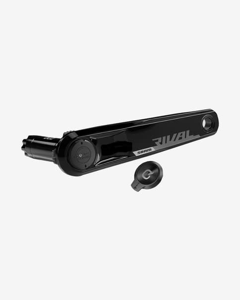 Biela izquierda con potenciómetro SRAM Rival AXS DUB negro gris