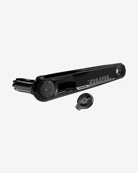 Biela izquierda con potenciómetro SRAM Rival AXS DUB Wide negro gris