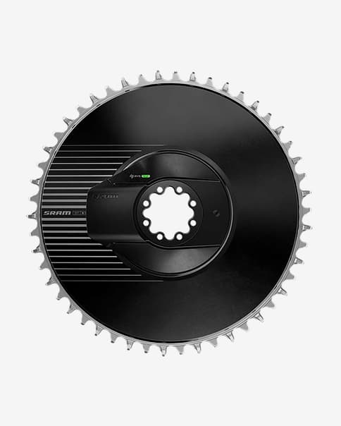 Plato SRAM Red eTap AXS Aero con potenciómetro de araña Direct Mount 12V