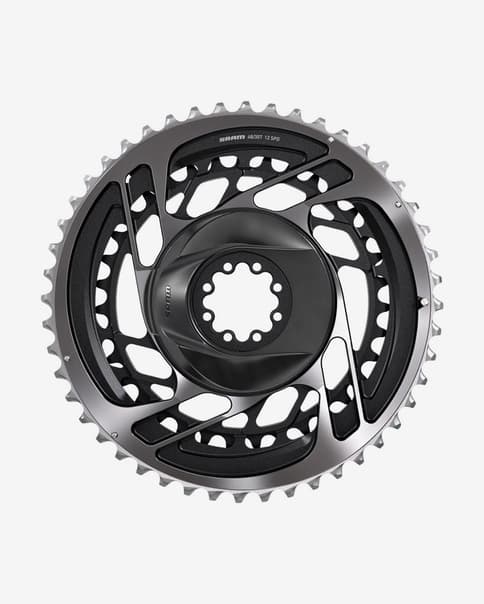 Platos SRAM Red eTap AXS 2x12 DirectMount gris oscuro