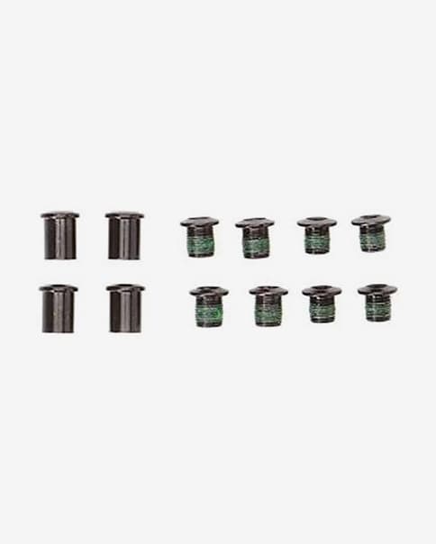 Parafusos para pratos SRAM Force 2X 107 BCD preto