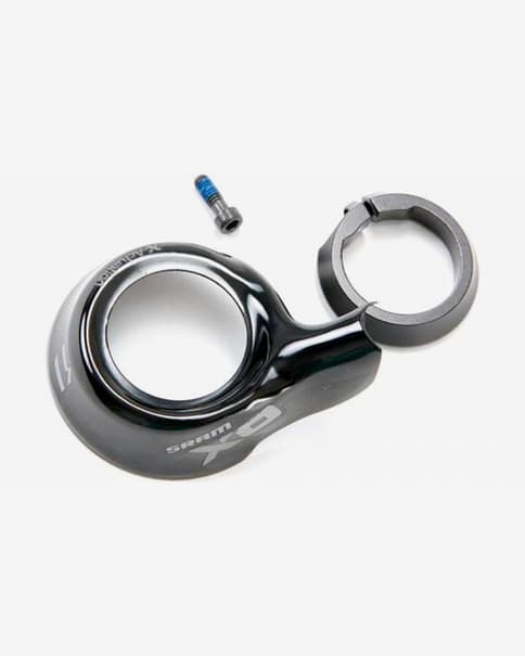 Recambio tapa + abrazadera SRAM GripShift X01 negro