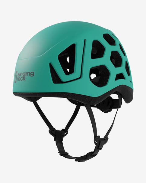Casco Singing Rock Hex verde azulado
