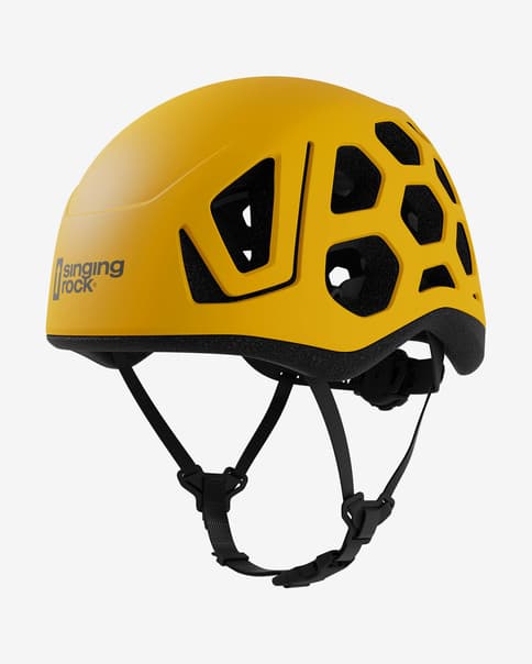 Casco Singing Rock Hex amarillo
